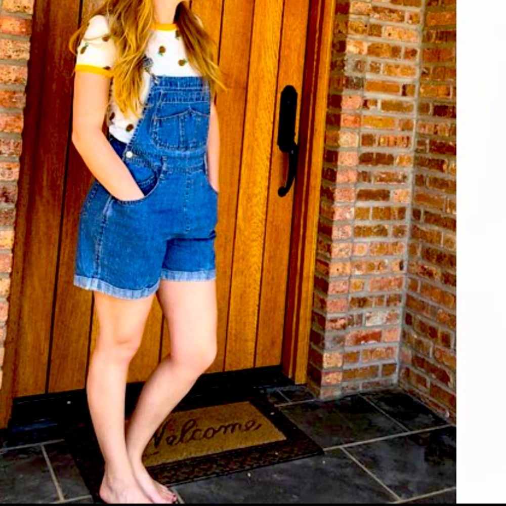 Vintage London Overall Shorts